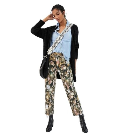 Anthropologie Pilcro Ultra High-Rise Relaxed Carpenter Jeans Womens Size 29 - Picture 12 of 12